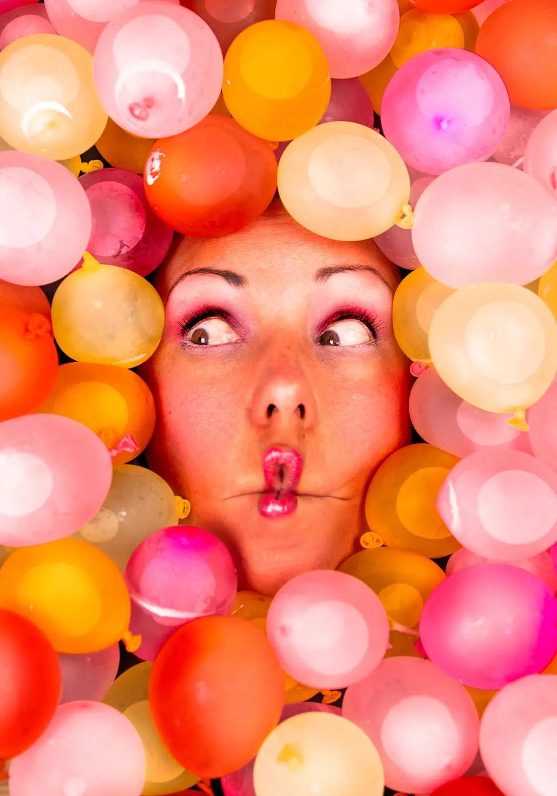 Caralaxia de globos