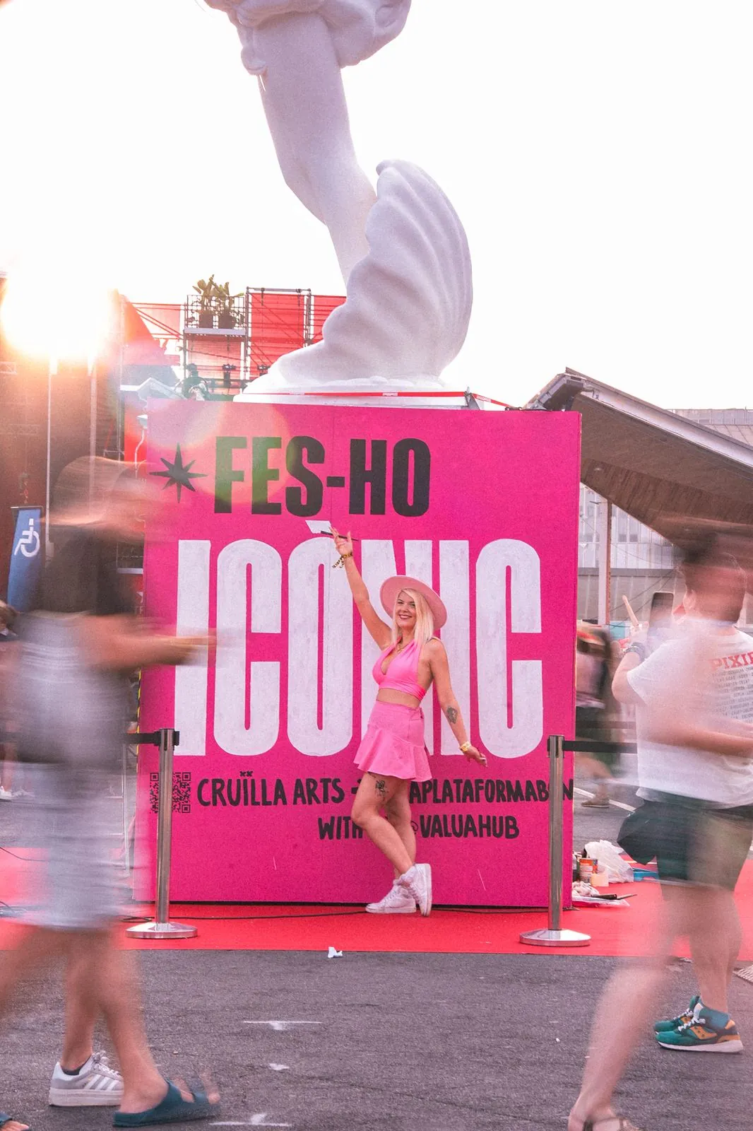 Photocall Fes-ho icònic en el Cruïlla